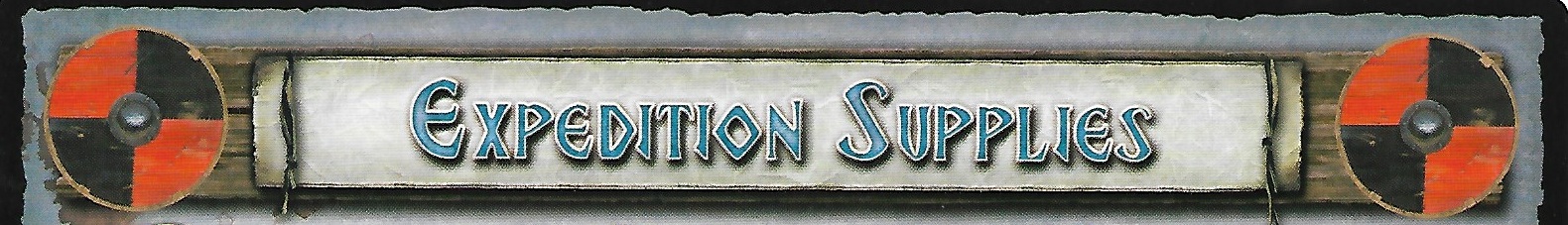 Expedition Supplies